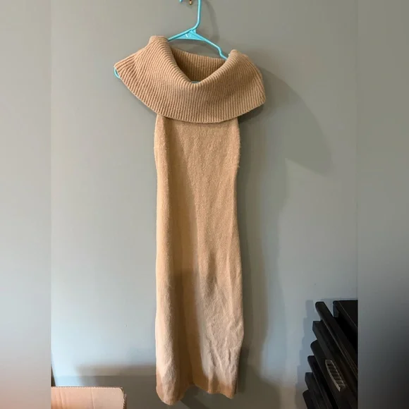 Cult Gaia Midi Dress in Sand - Picture 3 of 4